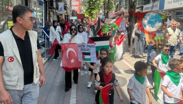 Filistin İçin Tavşanlı’da Anlamlı Destek Etkinliği