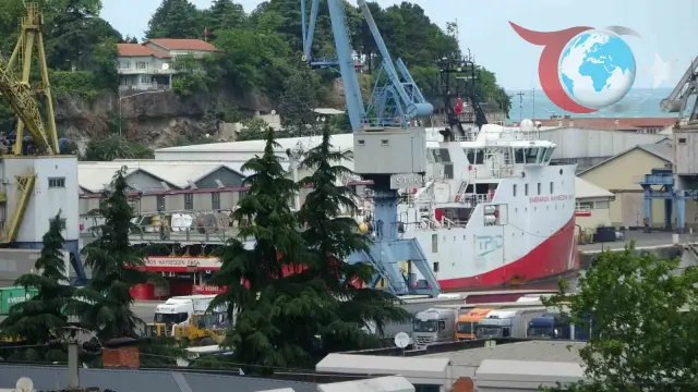 Barbaros Hayreddin Paşa Gemisi Trabzon Limanı'na Yeniden Döndü