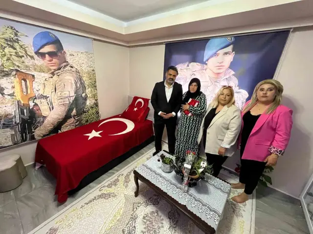 Hatay Şehit Aileleri Anneler Gününde Yalnız Bırakılmadı