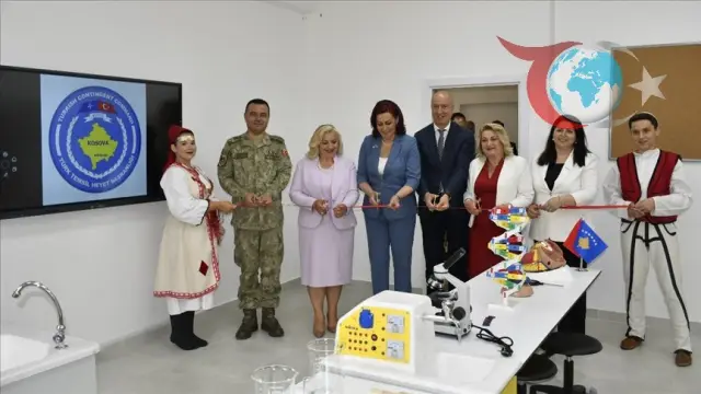 Kosova'da Türk Askerinin Katkılarıyla Eğitim Hamlesi