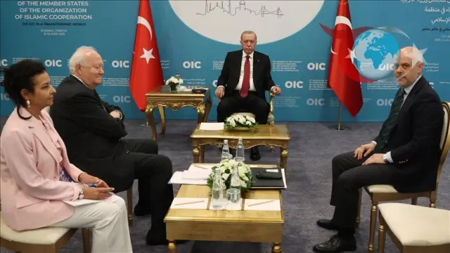 Erdoğan'dan Diplomatik Görüşmeler: BM ve Katar Temsilcileriyle Bir Araya Geldi