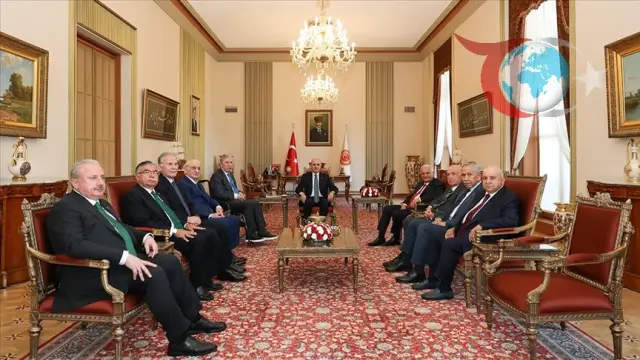 TBMM Başkanı Kurtulmuş, Eski Meclis Başkanlarıyla Bir Araya Geldi