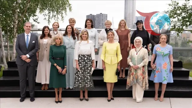 Emine Erdoğan, Rotterdam'da Lider Eşleriyle Diplomasi ve Sanatı Buluşturdu