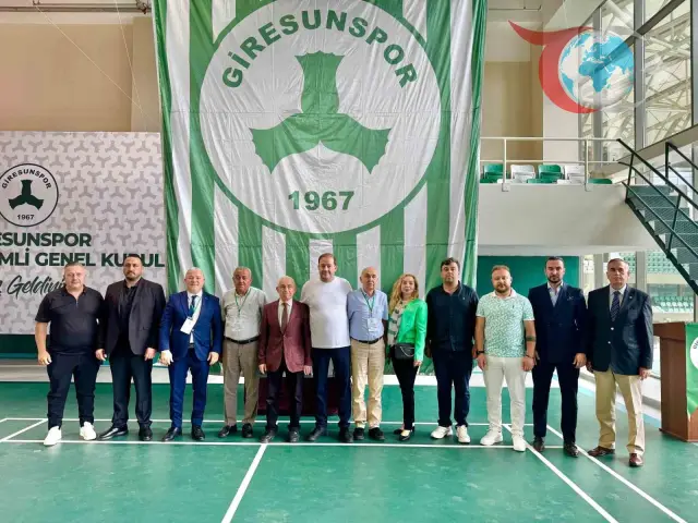 Giresunspor’da Emin Eltuğral Yeniden Başkanlık Koltuğunda