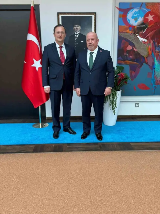 ATGB Başkanı Orhan Buyurman ve Büyükelçi Turan’ın Berlin Buluşması