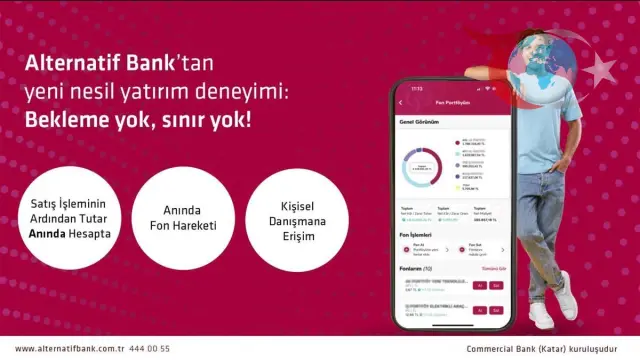 Alternatif Bank'tan Yatırımcılar için Yenilikçi Fon Yönetimi