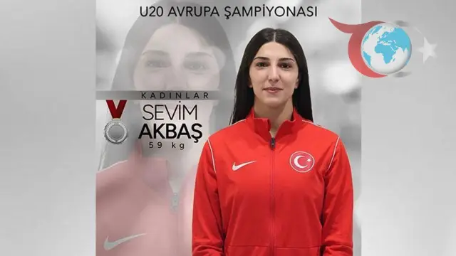 Sevim Akbaş Avrupa Güreş Şampiyonası'nda İkinci Oldu
