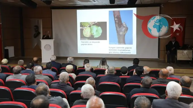 Darende'de Çiftçilere Kayısı Bahçelerinde Sonbahar Bakımı Eğitimi Verildi