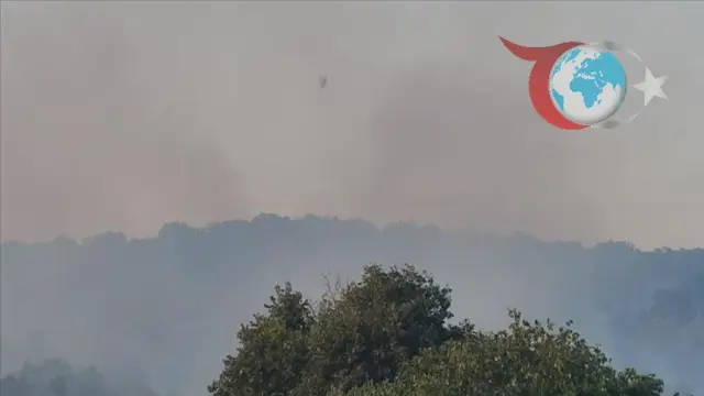 Arnavutluk'ta Yangın Tehlikesi: Elbasan'da Hala Alevler Söndürülemiyor