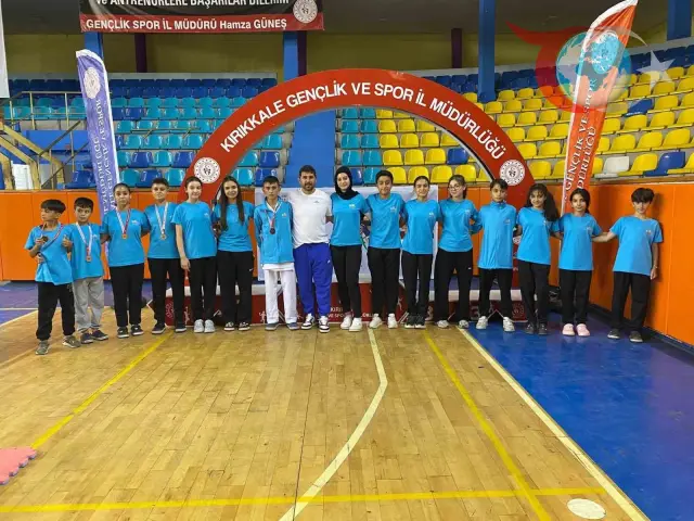 Kırıkkale’deki Karate Müsabakalarında Kayseri’nin Yıldızları Parladı