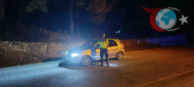 Çine'de Gece Operasyonu: Jandarma'dan Sürpriz Denetim!