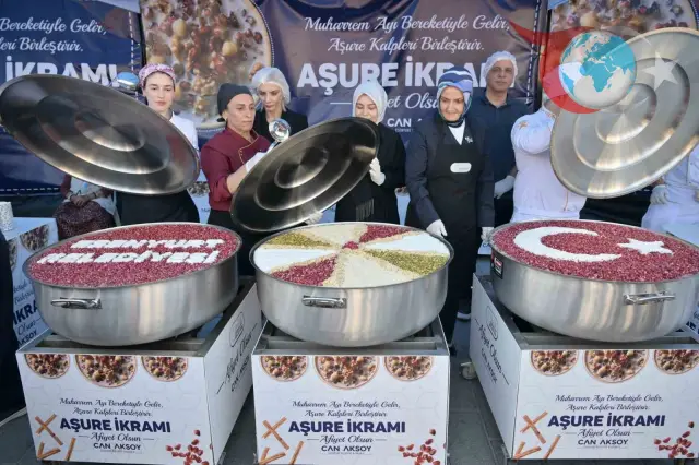 Esenyurt'ta Muharrem Ayının Ruhunu Yaşatan Büyük Aşure İkramı