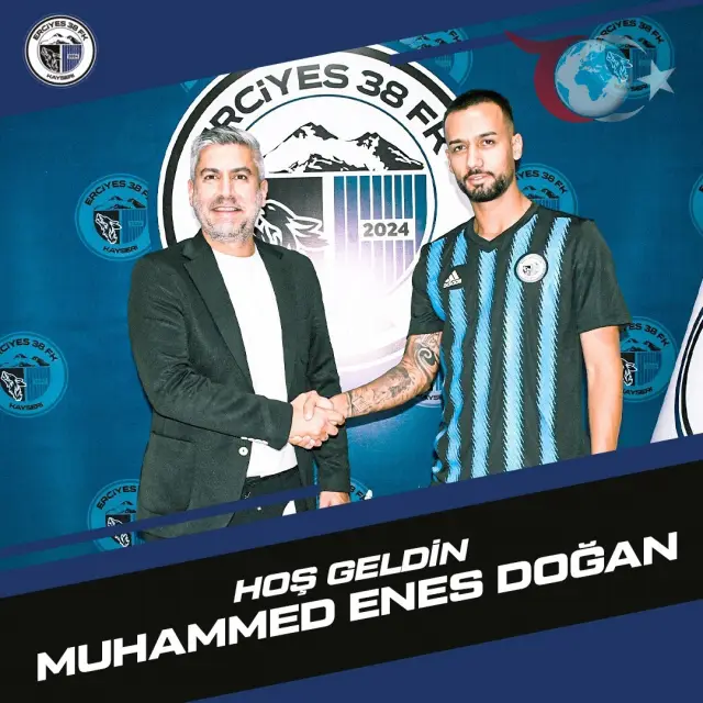 Erciyes 38 FK'dan Transfer Hamlesi: Muhammed Enes Doğan Kadroya Katıldı