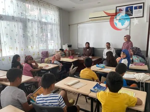 Kaymakam Gizem Bayguş'tan Kur'an Kursu Öğrencilerine Anlamlı Ziyaret