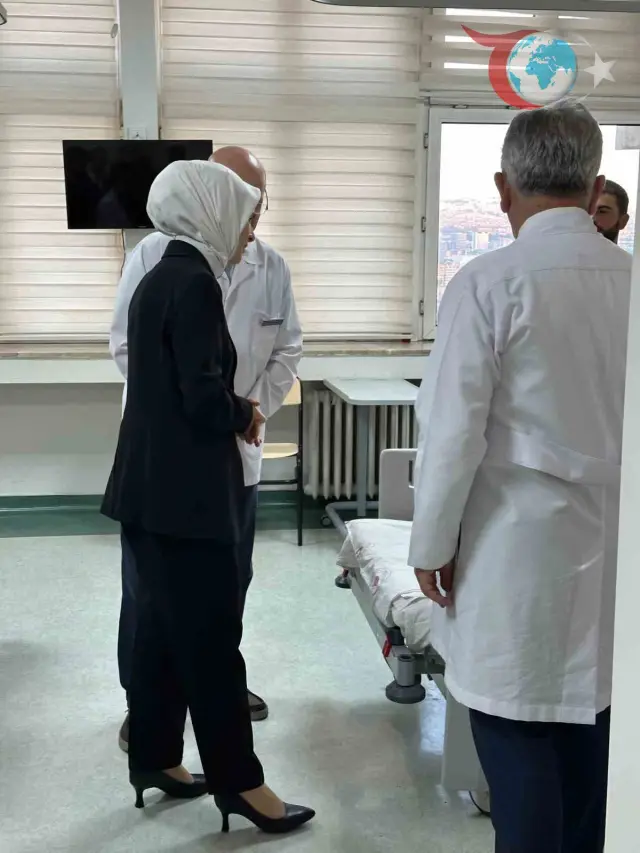 Bakan Göktaş, Metan Gazı Zehirlenmesi Yaşayan Askerleri Ziyaret Etti