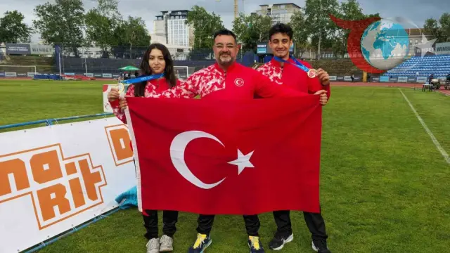 Türk Genç Atletler Üsküp'te Avrupa'nın Zirvesine Koşuyor