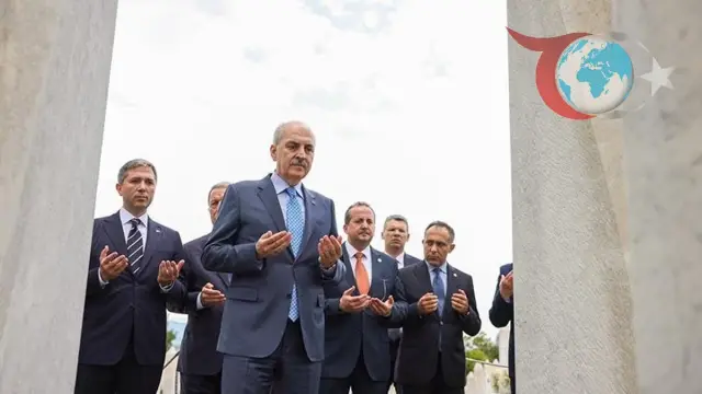 TBMM Başkanı Kurtulmuş, Bosna'da Aliya İzzetbegoviç'i Andı