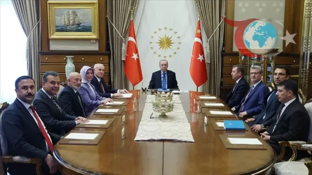 Erdoğan, Kamu Denetçiliği Kurumu Heyetini Ağırladı