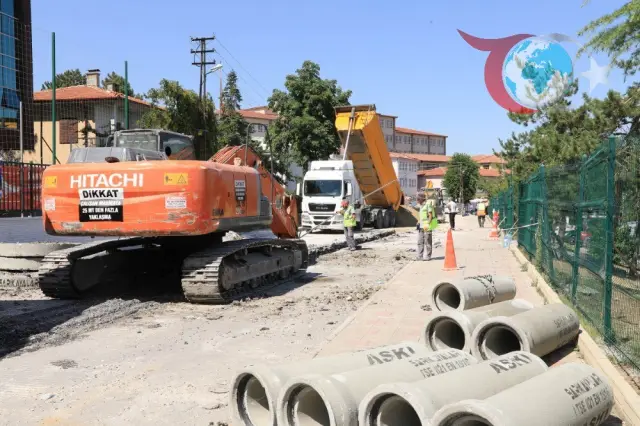 Keçiören'de Alt ve Üstyapı Çalışmaları Hız Kesmeden Devam Ediyor