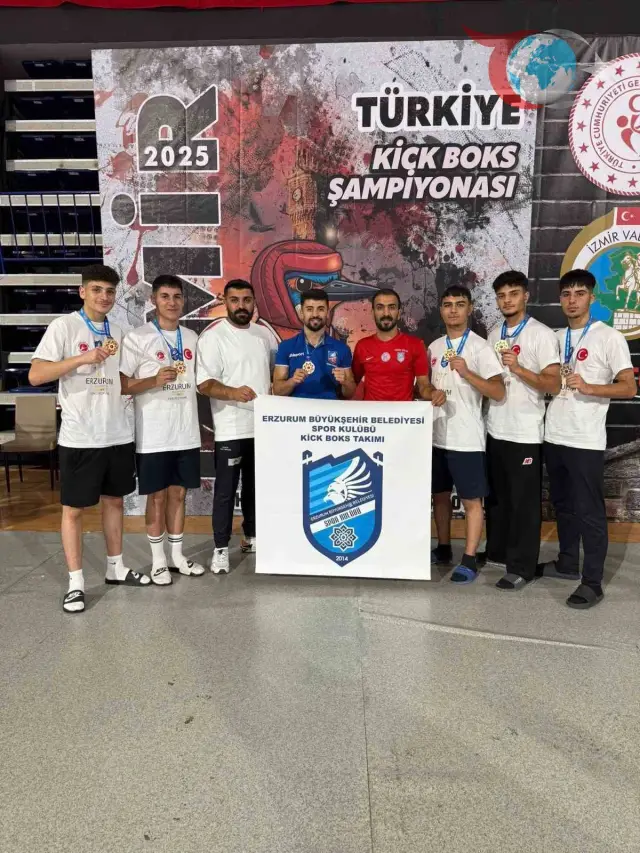 Erzurum Kick Boksçuları Dünya ve Avrupa Arenasında!