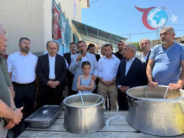 Akçadağ'da Muharrem Ayı Coşkusu: Geleneksel Aşure Programı Düzenlendi