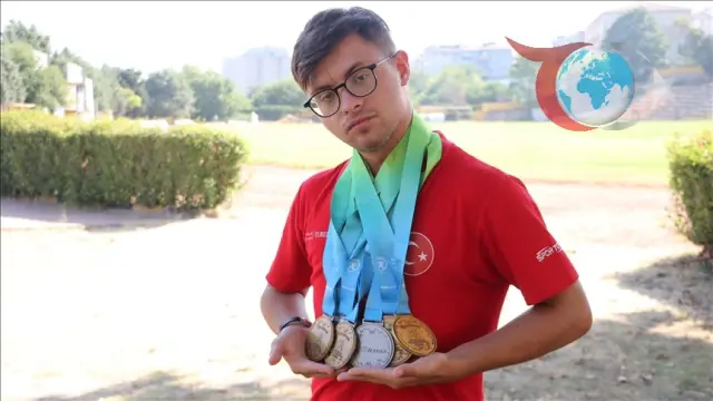 Tekirdağlı Özel Sporcu Emirhan Akçakoca Avrupa'da Madalyaları Topladı