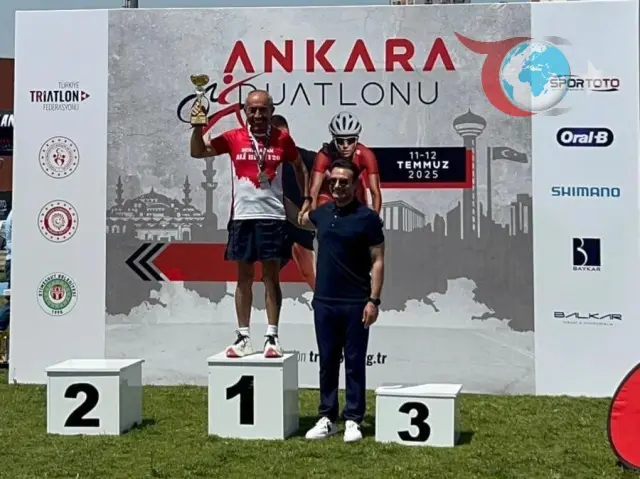 Ankara Duatlonu’nda Ali Bıdı Farkı: İki Birincilik Birden