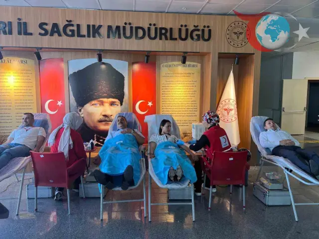15 Temmuz'da Ağrı'da Kan Bağışı Kampanyası: Dayanışma ve Anma Günü