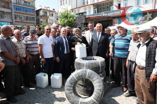 Bursa Büyükşehir Belediyesi'nden Domaniçli Çiftçilere Büyük Destek