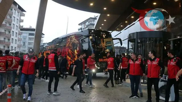 Galatasaray Final Maçı İçin Gaziantep'e Geldi