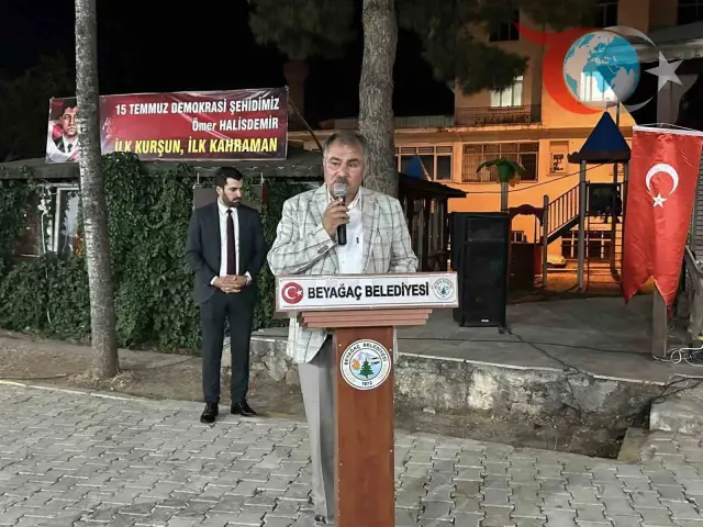 15 Temmuz Demokrasi ve Birlik Günü Beyağaç’ta Coşkuyla Anıldı