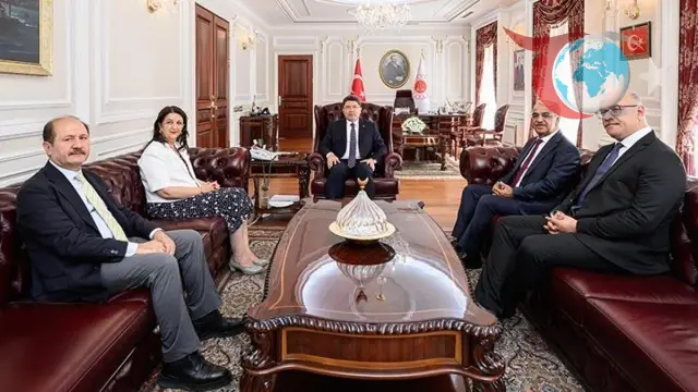 DEM Parti Heyetinin Adalet Bakanlığı Ziyareti: Yeni Süreçlerin Habercisi