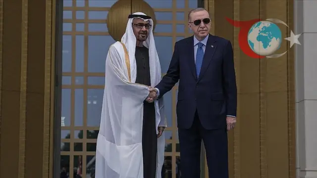 BAE Devlet Başkanı Al Nahyan, Ankara'da Törenle Karşılandı