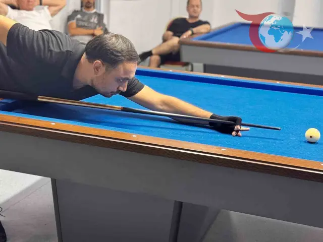 15 Temmuz'da Manisa'da Bilardo Final Heyecanı