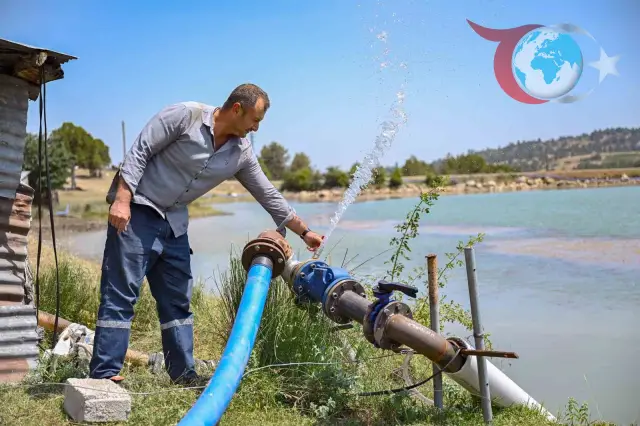 Tarımda Büyükşehir Desteği: Mersin'de Sulama Borusu Dağıtımı