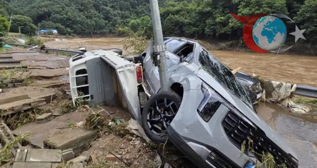 Güney Kore'yi Vuran Sel Felaketinin Acı Bilançosu