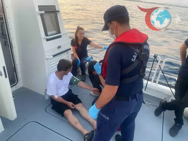 Fethiye Açıklarında Motor Yatta Yaşanan Acil Sağlık Durumu