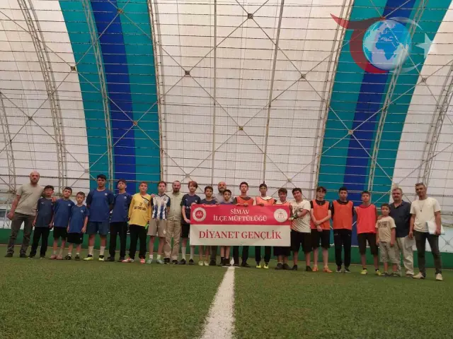 Simav'da Yaz Kur’an Kursları Futbol Turnuvası Heyecanı Başladı