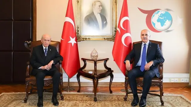 TBMM Başkanı Numan Kurtulmuş'tan MHP Lideri Devlet Bahçeli'ye Ziyaret