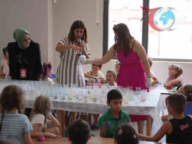 Düzce Bilim Merkezi Yaz Etkinlikleri ile Çocuklara Bilimi Sevdirmeye Devam Ediyor