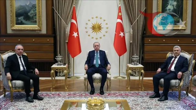 Ankara'da Cumhurbaşkanlığı Külliyesi'nde Önemli Kabul