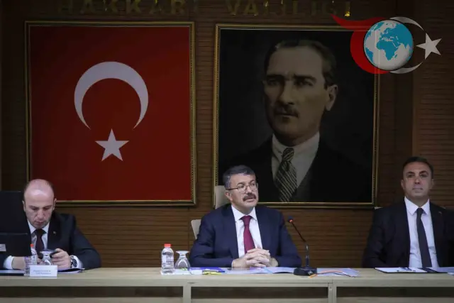 Hakkari'nin 2025 Kalkınma Hedefleri İçin Dev Projeler Masaya Yatırıldı