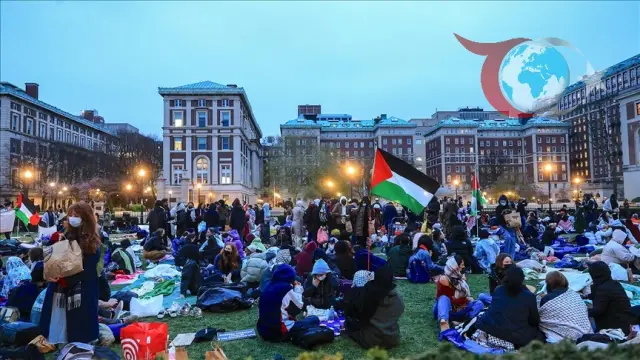 Columbia Üniversitesi'nde Filistin Destekçilerine Disiplin Cezası