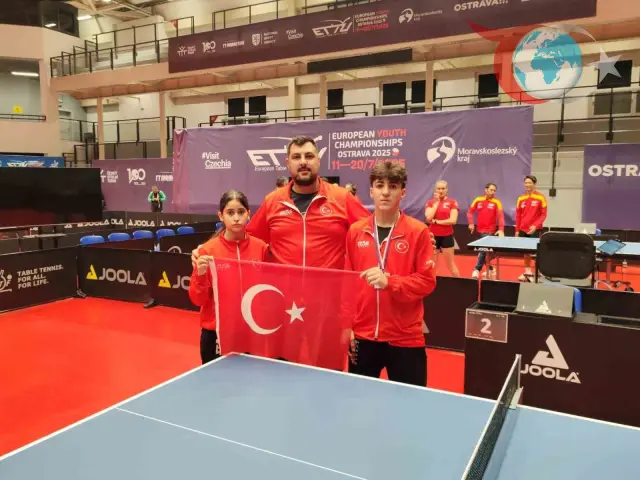 Genç Masa Tenisçilerimizin Avrupa'da Büyük Başarısı