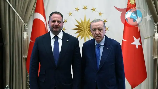 Erdoğan ve Yermak Külliye'de Bir Araya Geldi