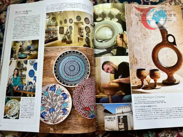 Japonya’nın Prestijli Crea Dergisi Kütahya’nın Çini Geleneğini İlham Kaynağı Olarak Seçti