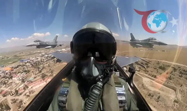 Erzurum Kongresi'nin 106. Yılına Özel F-16 Selamlaması