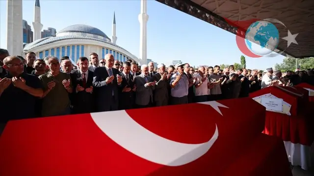 Ankara ve Eskişehir’de Orman Yangını Şehitleri Son Yolculuğuna Uğurlandı