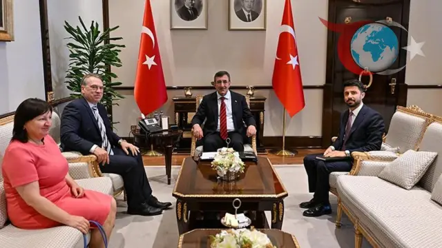 Yılmaz, AB Delegasyonu ve Amerikan Şirketler Derneği ile Önemli Görüşmeler Yaptı