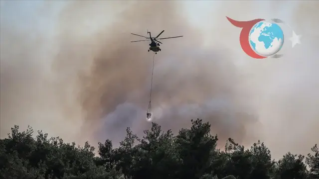 Türkiye'nin Farklı Bölgelerinde Orman Yangınlarıyla Mücadele Sürüyor